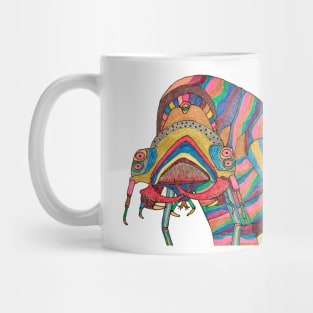 Predaceous diving beetle (Dytiscidae) larva Mug